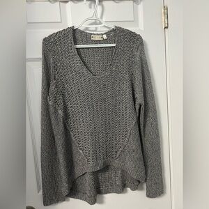 Retrod Gray V-Neck Sweater